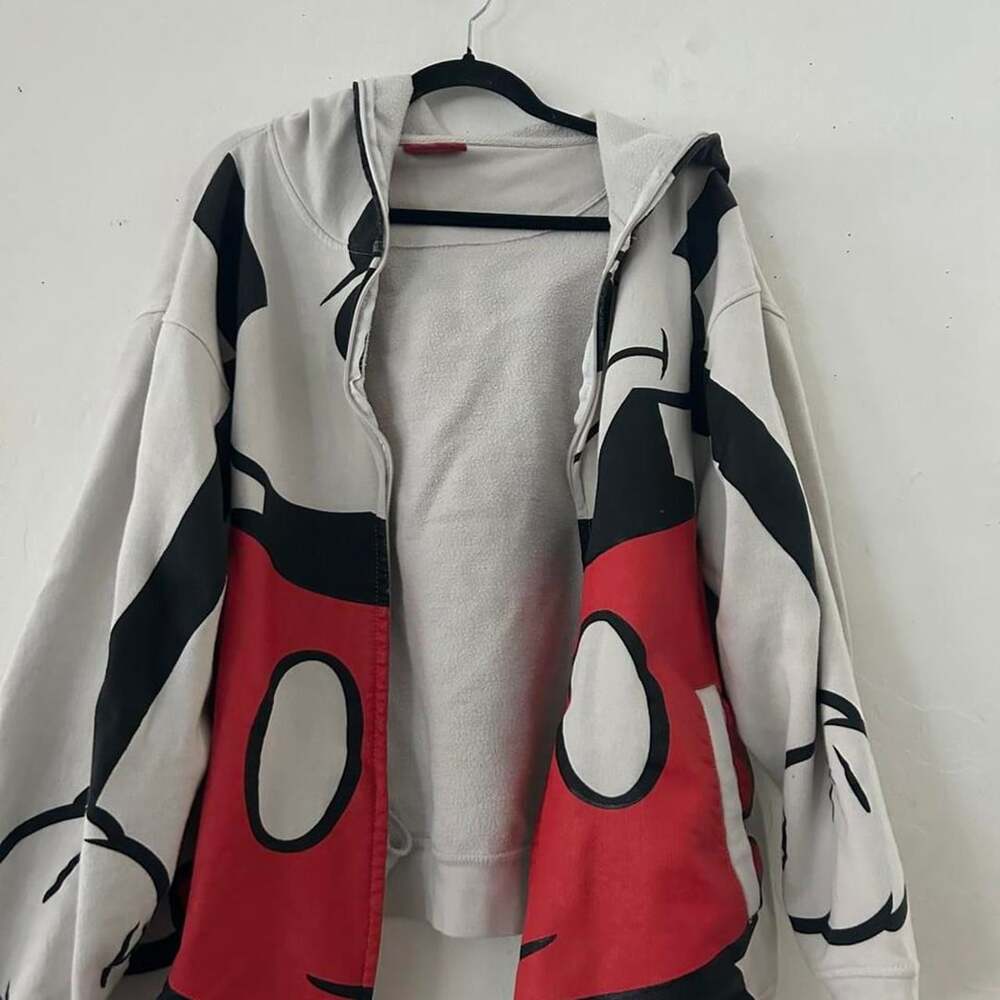 19 Twenty Eight for Disney Mickey Mouse Zip Up Hoodie Size XL